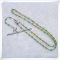 Pope Francis Rosary with Plastic Small Beads (IO-cr384)